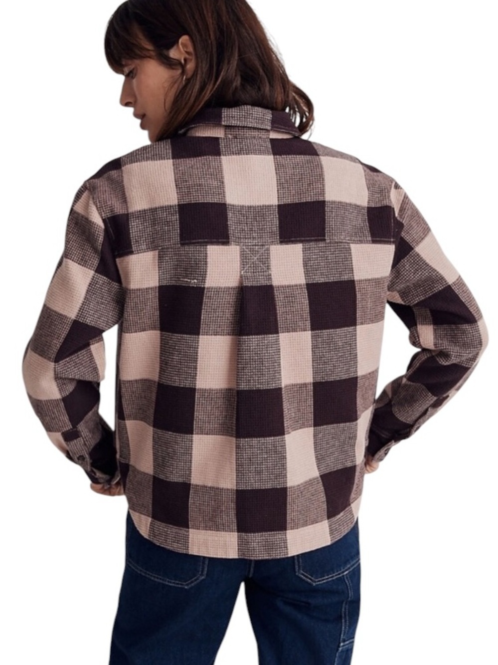 Madewell Waffle Half-zip Popover Shirt Size XS - Picture 3 of 12
